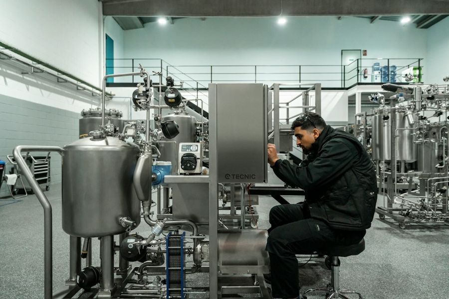 Stainless steel pharmaceutical processing equipment